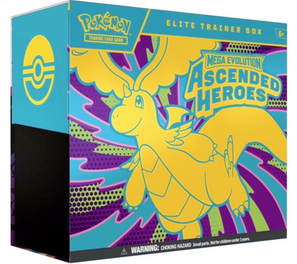 ETB Caja de Entrenador Élite Ascended Heroes - Inglés 🇬🇧 y Español 🇪🇸